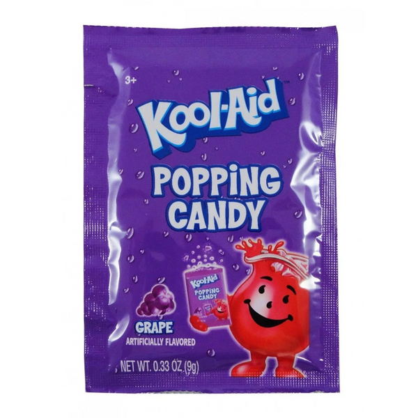 Kool-Aid Popping Candy Pouch- Grape (9g)