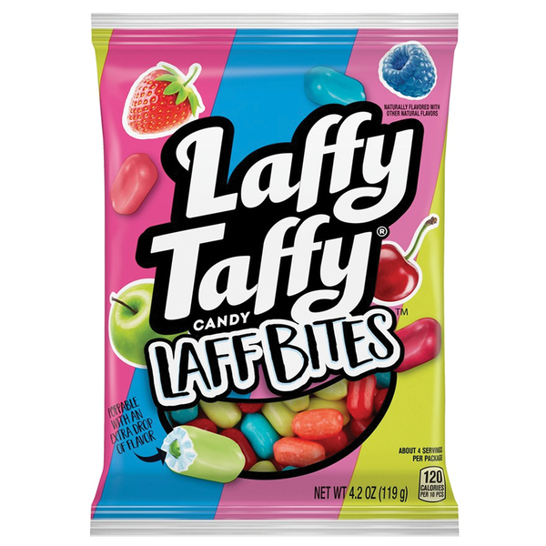 Laffy Taffy Laff Bites Peg Bag 119g