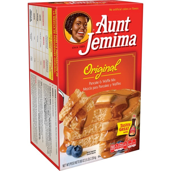 aunt jemima original pancake and waffle mix 2.26kg