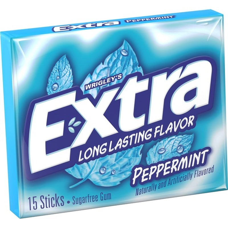 Extra Peppermint Gum- 15 Sticks (50g)