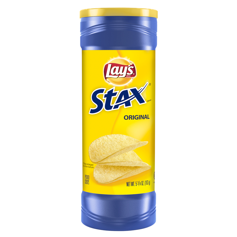 Lay's Stax Potato Chips Original (155.9g)