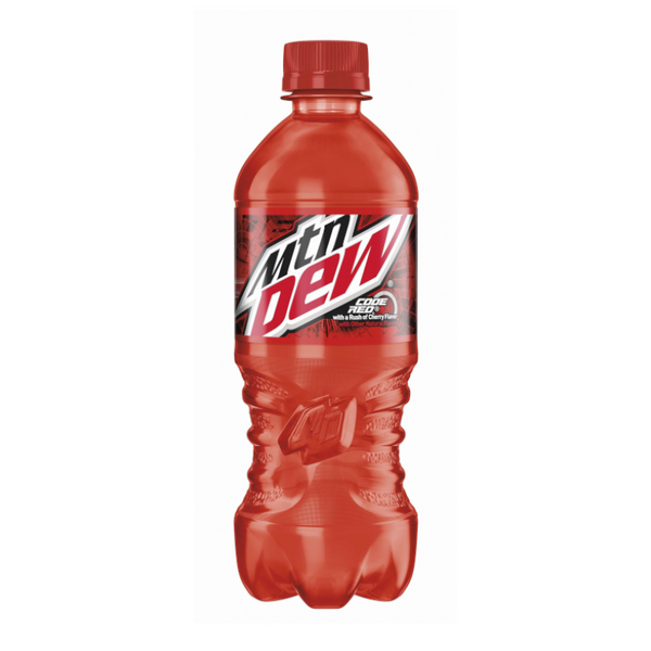 Mountain Dew Code Red Bottle (591ml)