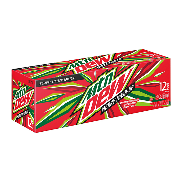 Mountain Dew Merry Mash Up- 12 Pack (355ml) [Limited Edition]