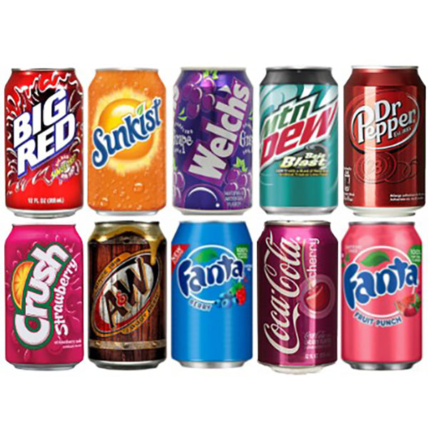 Soda Selection Box- 10 Count