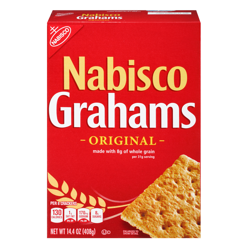 nabisco grahams crackers original 408g