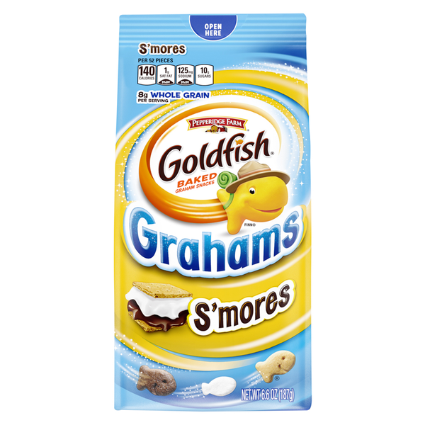 Pepperidge Farm Goldfish Grahams Smores Baked Snacks 187g