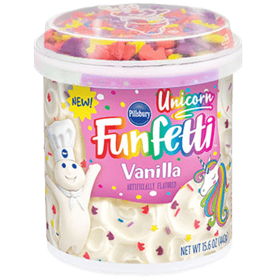 Pillsbury Funfetti Unicorn Vanilla Frosting (442g)