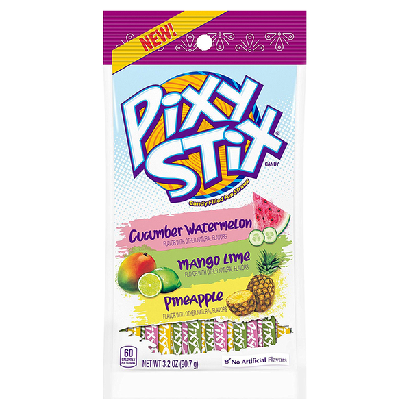 Pixy Stix Tropical Flavours Peg Bag (90.7g)