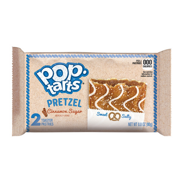 Pop tarts Pretzel Cinnamon Sugar Twin Pack (96g)