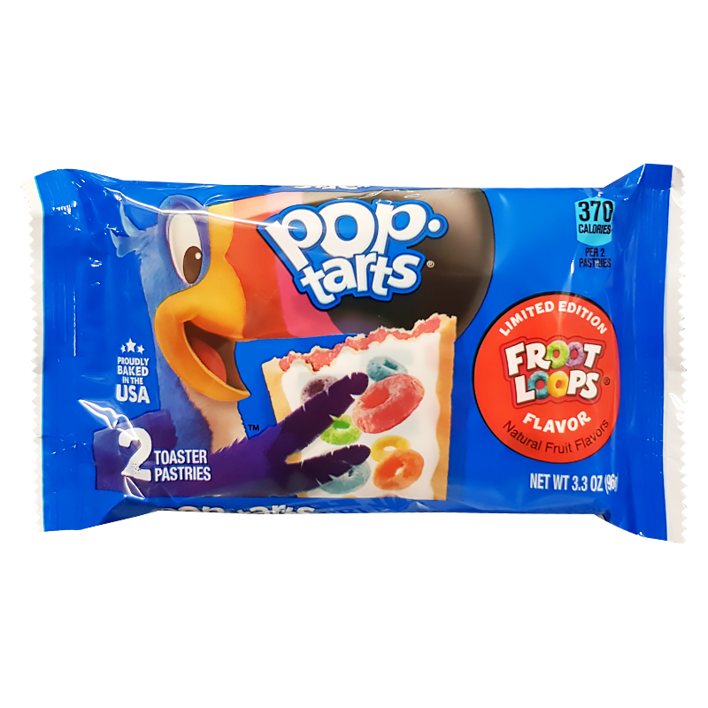 Pop Tarts Froot Loops Twin Pack (96g)