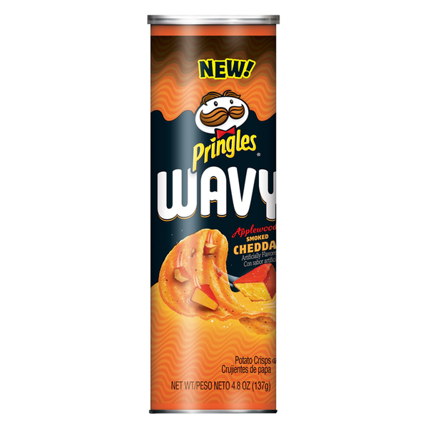 Pringles vary applewood smoked cheddar 137g