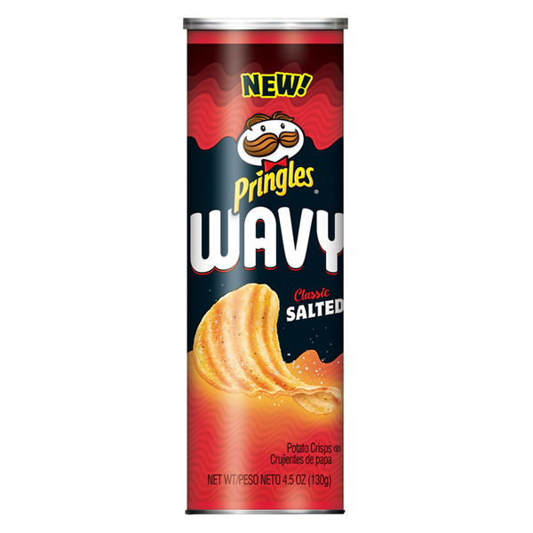 Pringles wavy classic salted 130g
