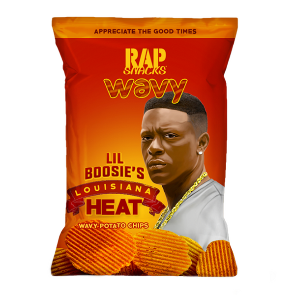 rap snacks wavy louisiana heat lil boosie 78g
