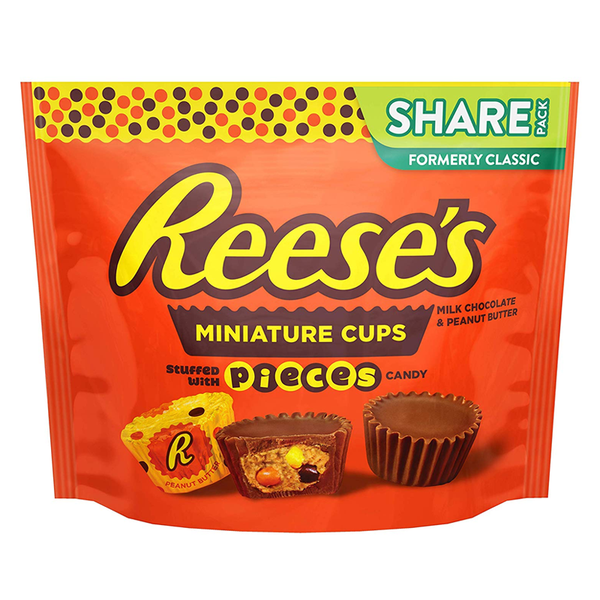 reeses miniature cups with pieces share size 289g