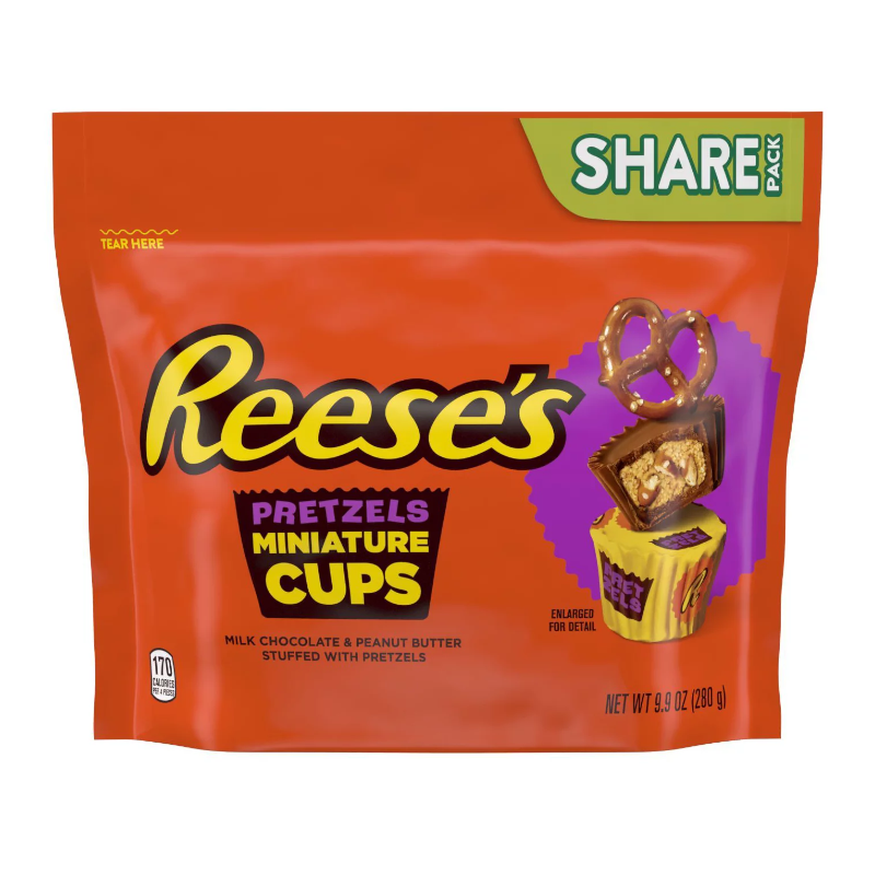 Reese's Pretzels Miniature Cups Share Pack (280g)