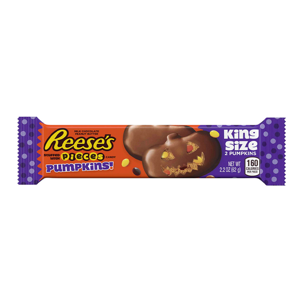 Reese's Stuffed with Pieces Pumpkins King Size (62g) [Halloween]