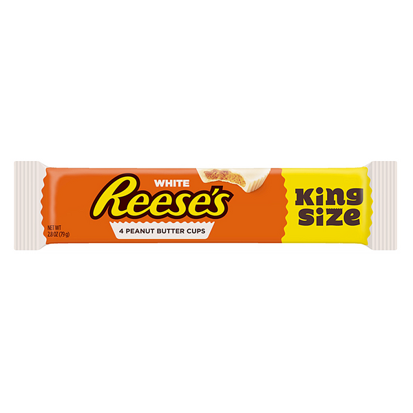 Reeses white chocolate peanut butter cups king size 79g