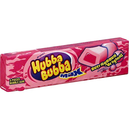 Hubba Bubba Max Outrageous Original Bubble Gum 40g