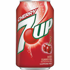 Cherry 7UP can 355ml
