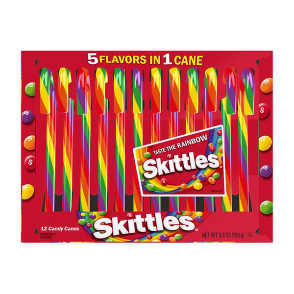 skittles candy canes 150g