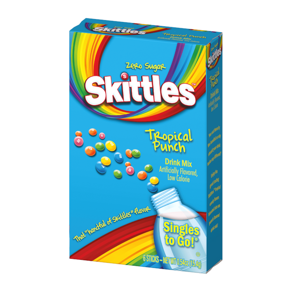 Skittles Singles To Go Tropical Punch (15.4g)