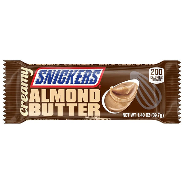 snickers creamy almond butter 39g
