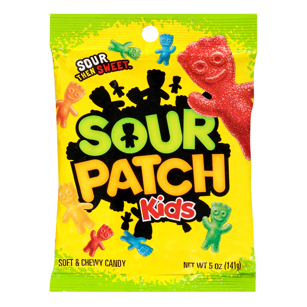 sour patch kids original peg bag 141g