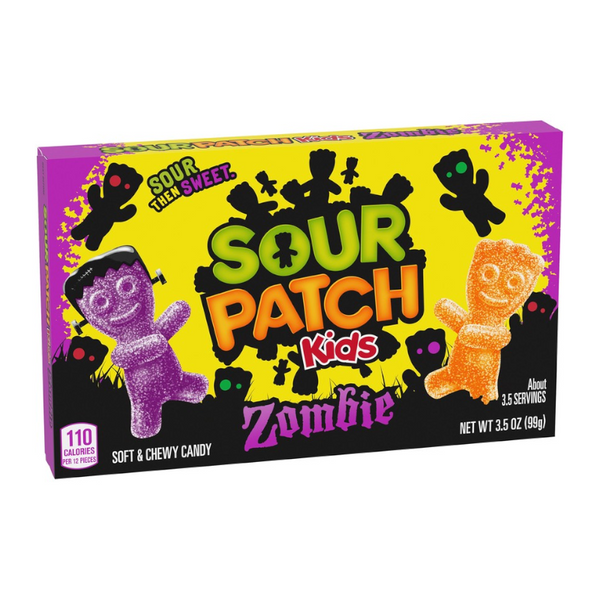Sour Patch Kids Zombie Theatre Box (99g) [Halloween]