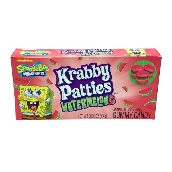 Spongebob Squarepants Krabby Patties Watermelon Theatre Box (72g)