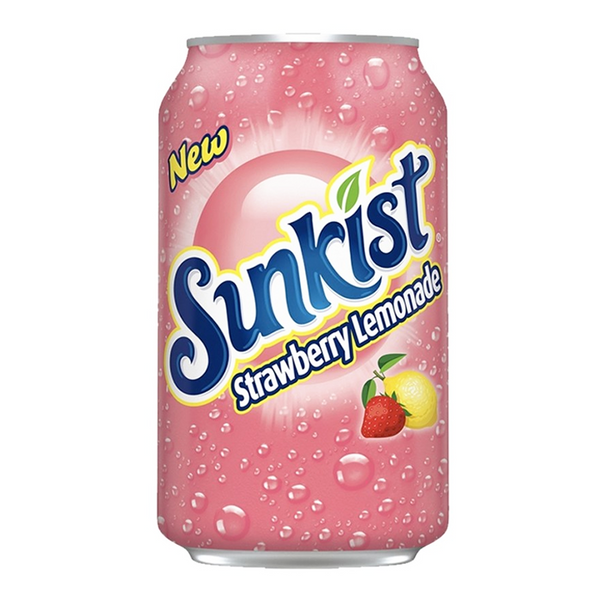 Sunkist Strawberry Lemonade (355ml)