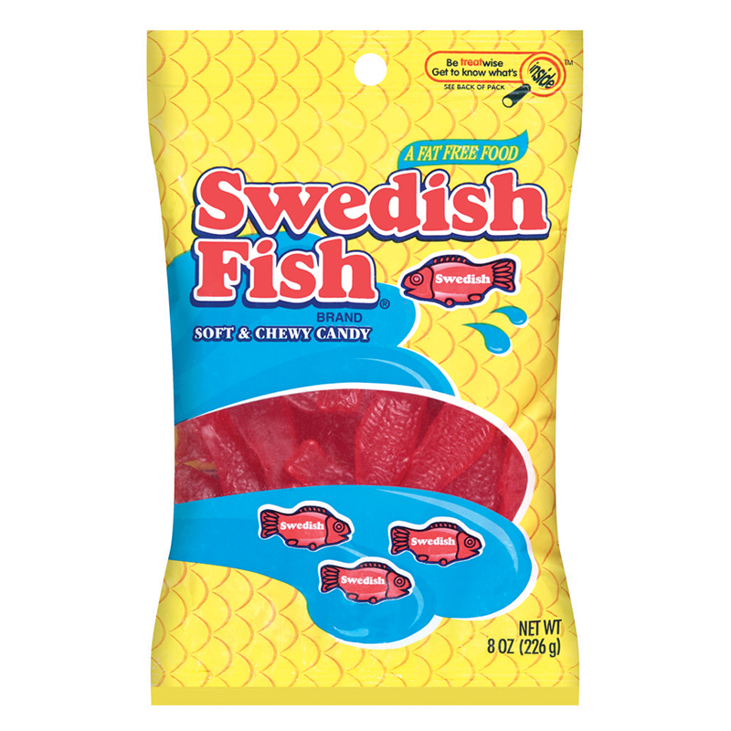 Swedish fish peg bag 226g
