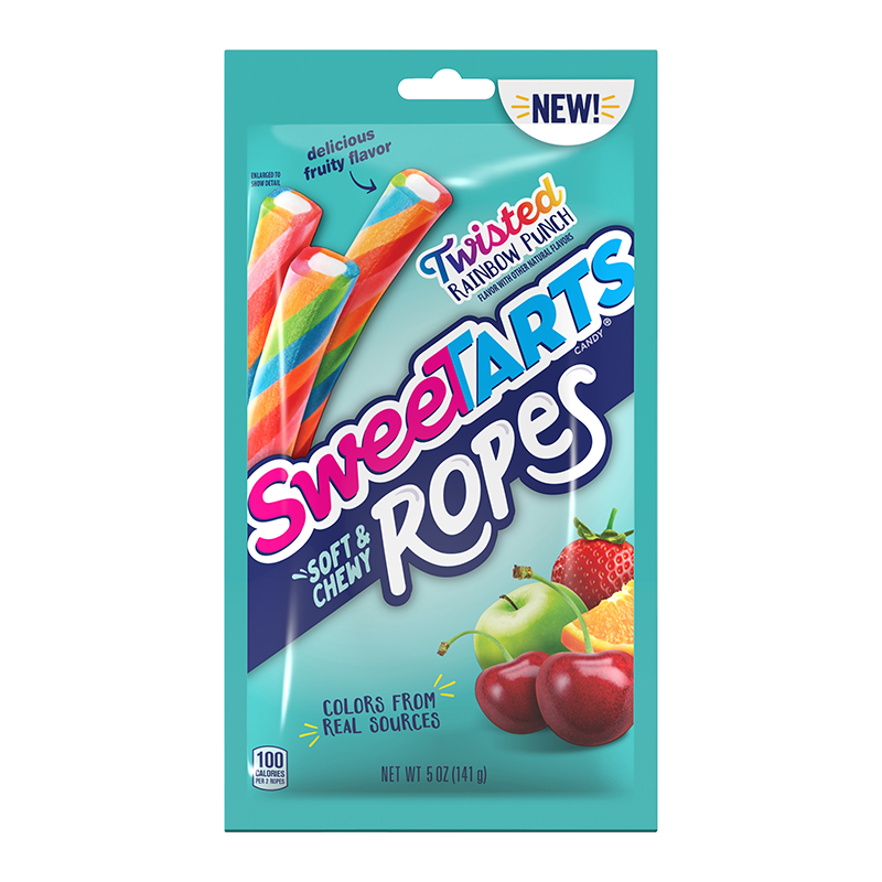 SweeTarts Ropes Twisted Rainbow Punch (141g)