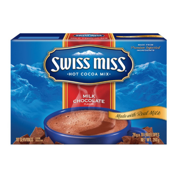 swiss miss milk chocolate hot cocoa mix 280g