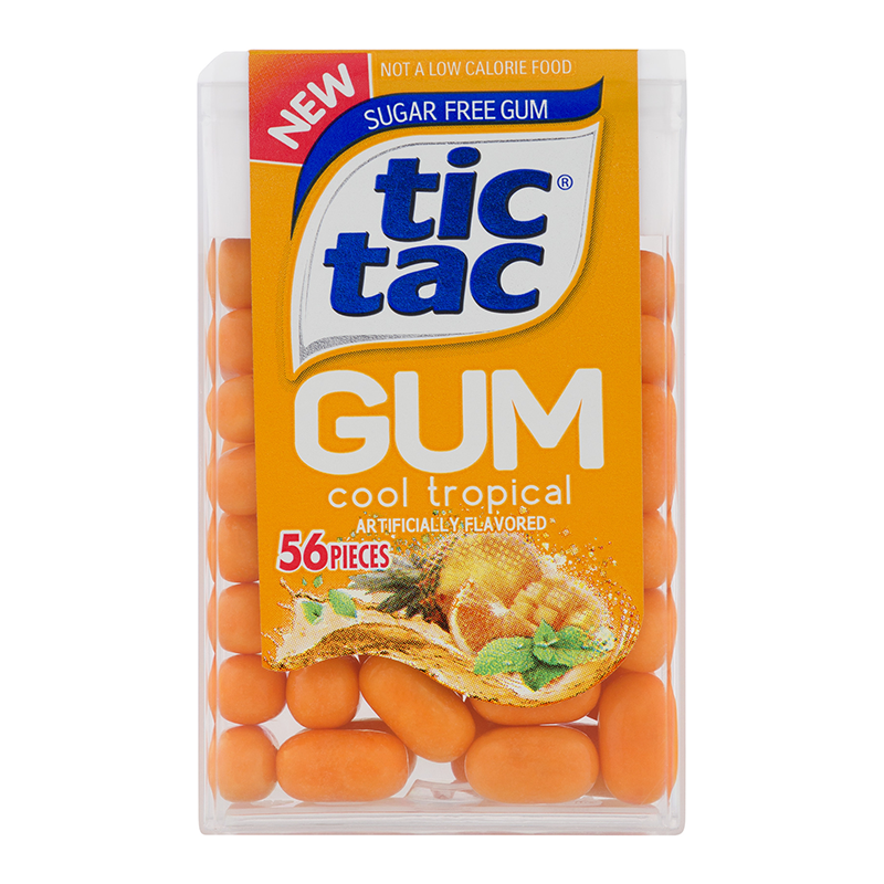 Tic Tac Gum Cool Tropical (28g)