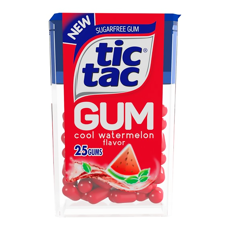 Tic Tac Gum Cool Watermelon Flavour (12.1g)