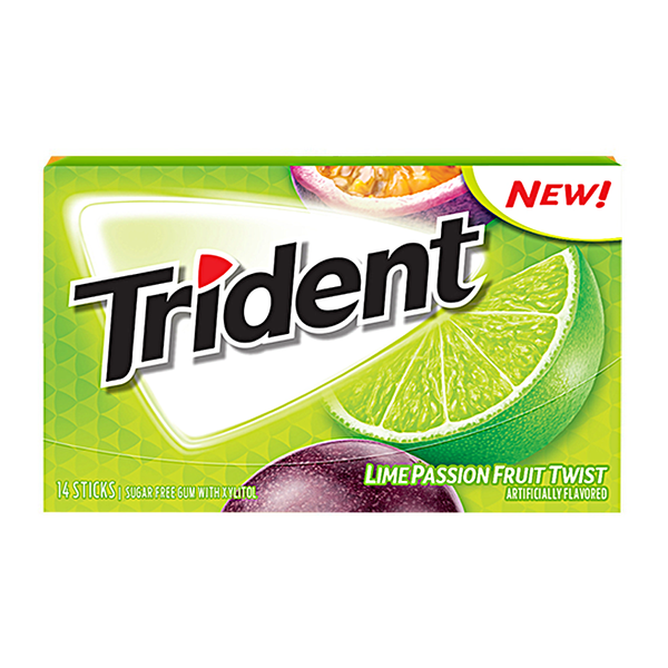 Trident Lime Passionfruit Twist- 14pc