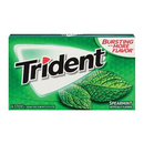 trident spearmint 14 sticks 