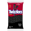 twizzlers black licorice twists peg bag 198g