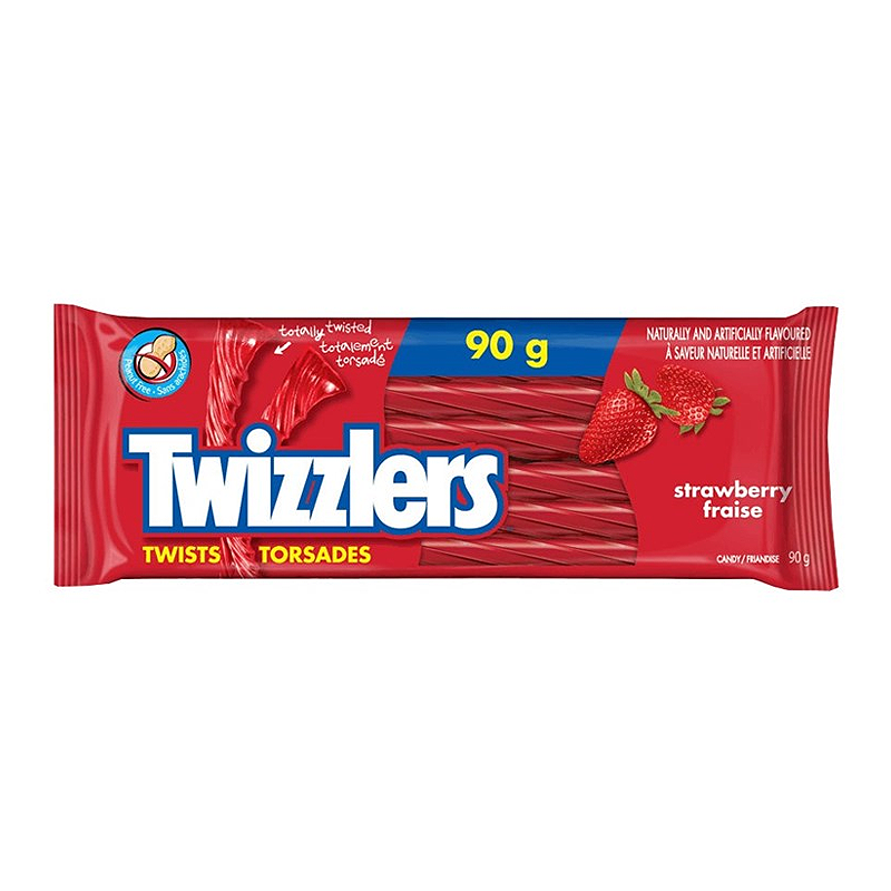 twizzlers twists strawberry 90g