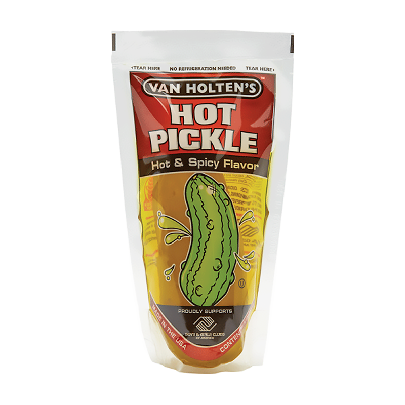 Van Holten's - Jumbo Hot Spicy Pickle In-a-Pouch