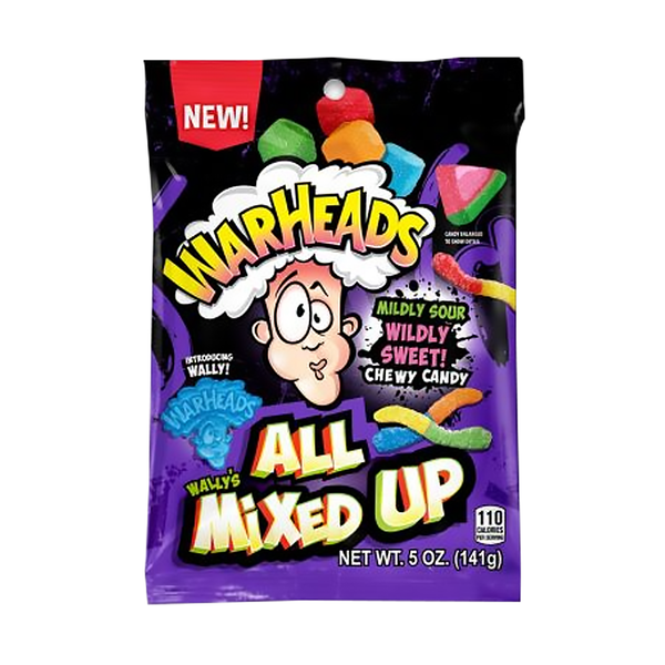 warheads all mixed up peg bag 141g