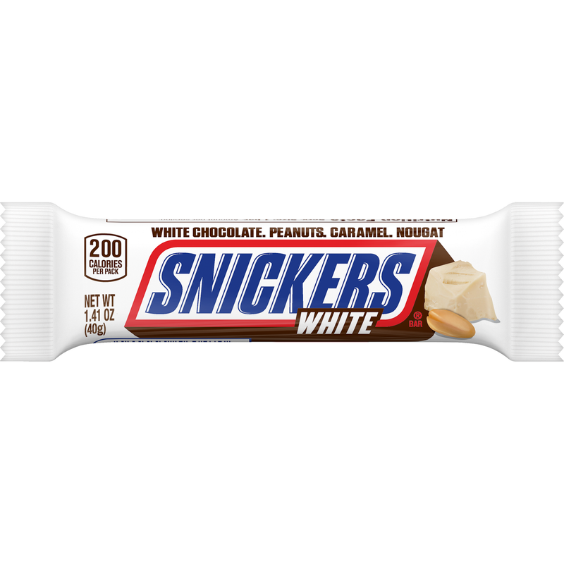 snickers white chocolate 40g