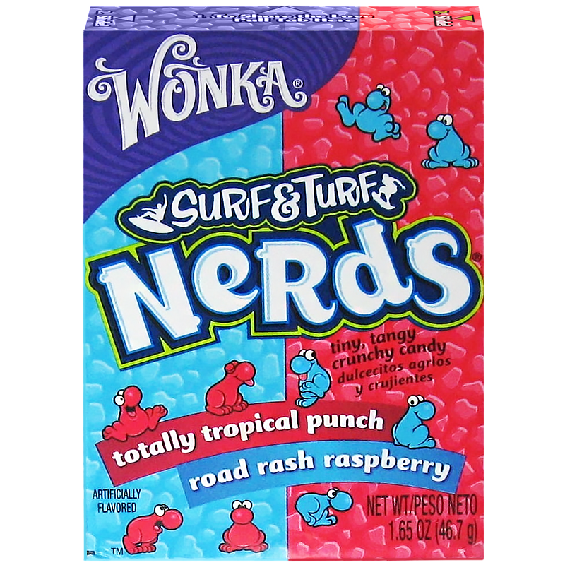 Nerds Raspberry & Tropical Punch (47g)